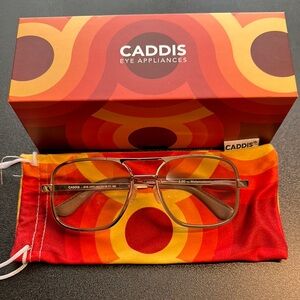Caddis Metamodernist Scout Eyeglasses with Case 2.00